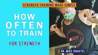 How Often Should You Train? | Strength Training Made Simple #8
