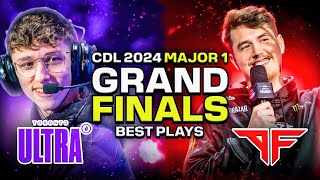 GRAND FINALS | Toronto Ultra VS Atlanta FaZe HIGHLIGHTS | CDL Major 1 2024