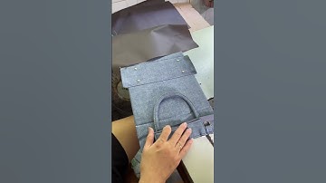 may lót thân túi xách màu vải JEAN siêu dễ