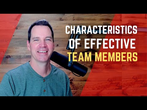 Video: Vad innebär det att vara en effektiv teammedlem?