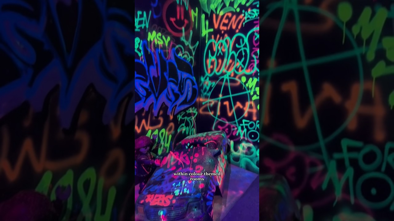 COLOURFUL immersive street art EXPERIENCE! 