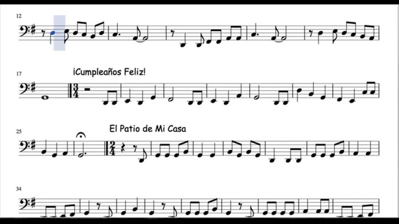 13 of 30 Popurrit Mix Sheet Music for Tuba The Cockroach ...