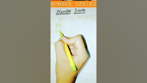 NUMBER SERIES|| THINK BIG & LEARN|| #shorts