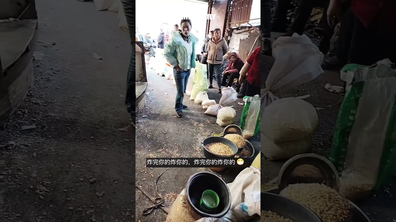 Creative popcorn-making machine