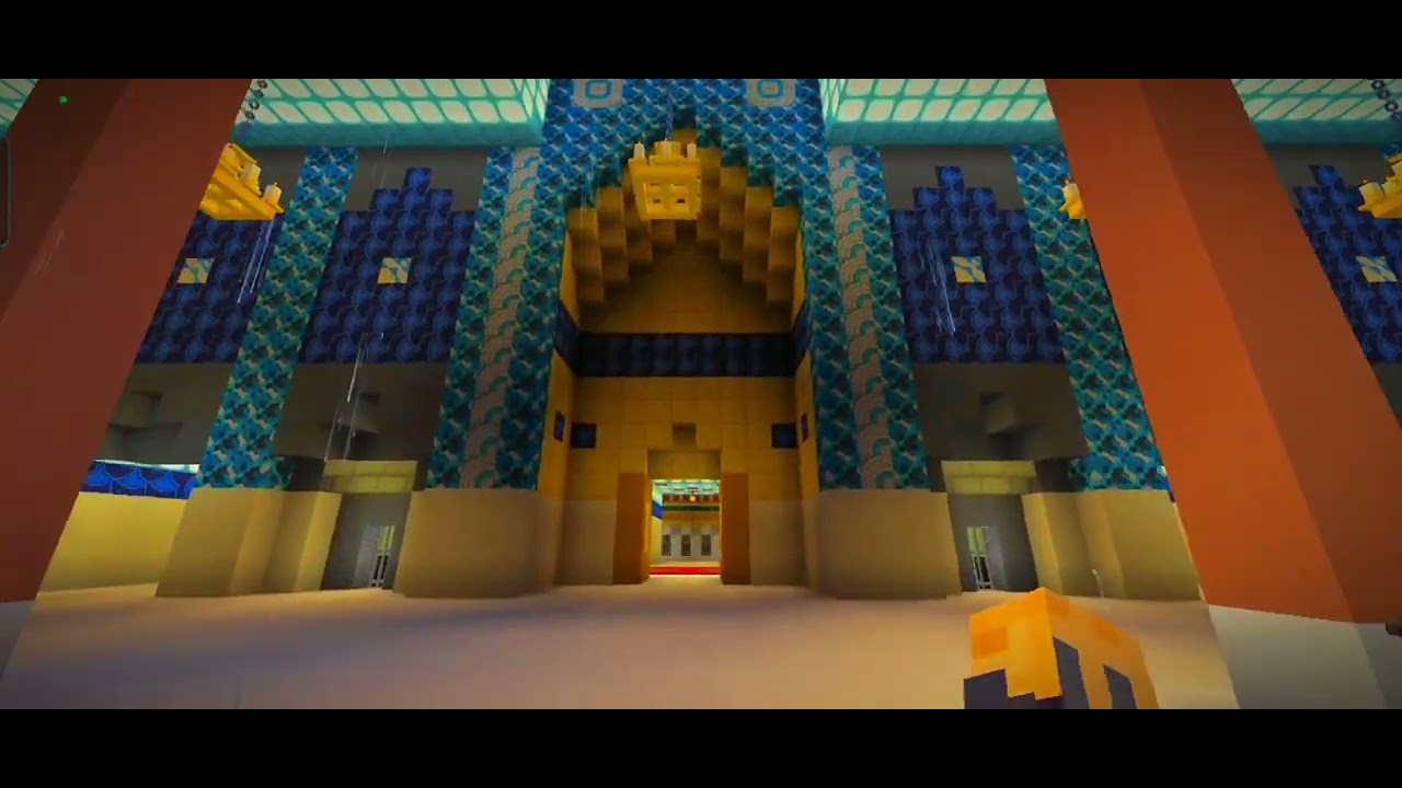 مرقد الامام الكاظم عليه السلام في ماين كرافت | هلا بل يرهب صياره هلا بل ينطي البشاره |