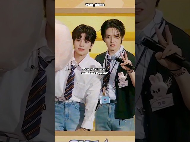 Lee Know and Seungmin JP FM 2024 || 2Min Family Photo +  2MinSung Crumbs class=