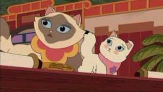 Sagwa the chinese siamese cat how got her colors hd part 1