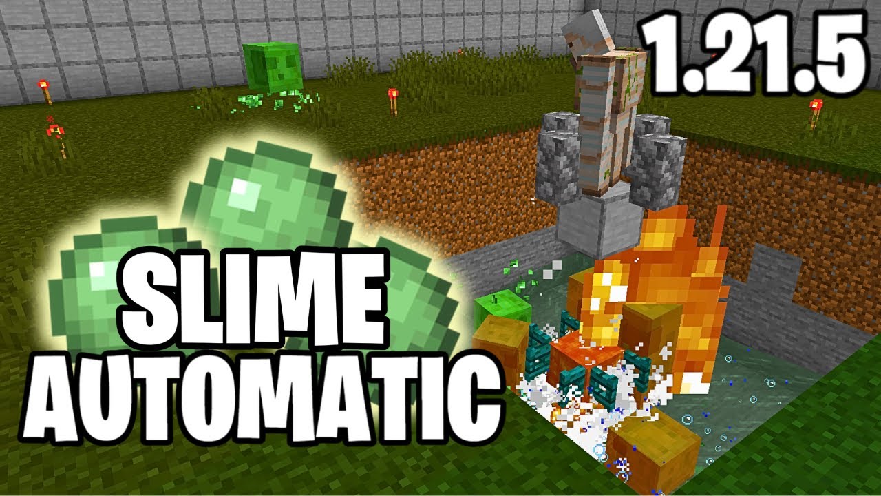 The Best SLIME Farm in Minecraft 1.21.5 Java!