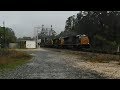 CSX Q124 in emergency at Callahan