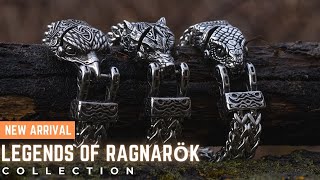 Legends Of Ragnarök: Jormungandr, Fenrir & Hraesvelgr Bracelets