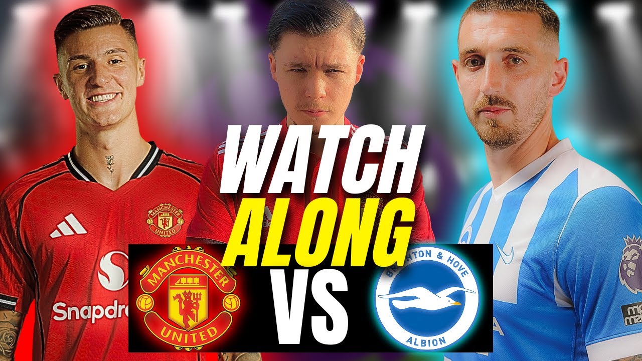 Manchester United VS Brighton Hove Albion LIVE FA CUP Watchalong ROAD TO 5K