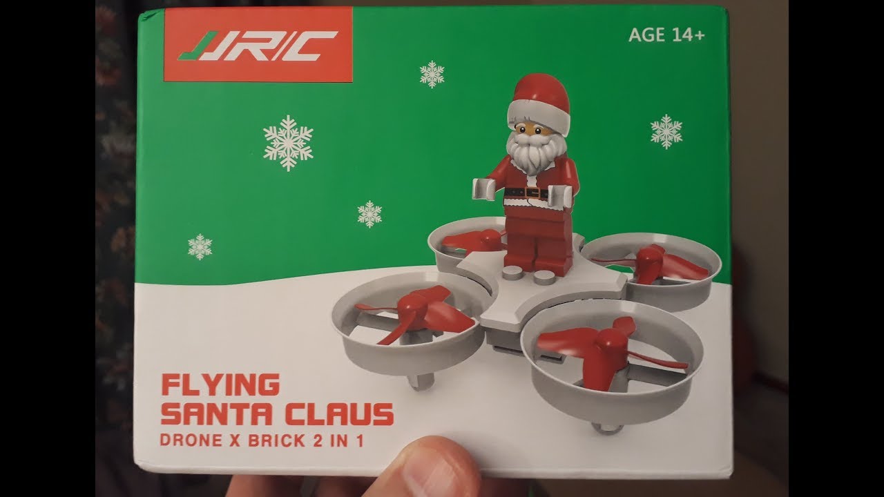 Santa Dron Santa Drone - Unboxing, Assembly and flying - YouTube