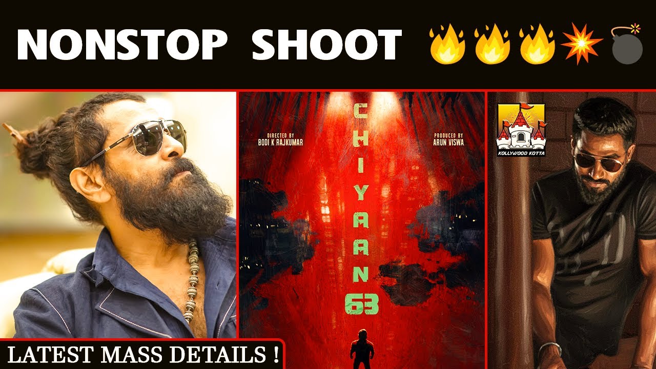 Bodi Rajkumar Chiyaan63 Latest Update | Chiyaan63 | Shanthi Talkies | Bodi Rajkumar ...