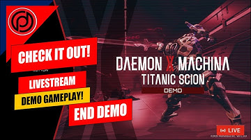 Daemon X Machina : Titanic Scion (Demo Gameplay)! Part 3 |🔴 Check it out! Dhyfu Live [In Eng/Indo]