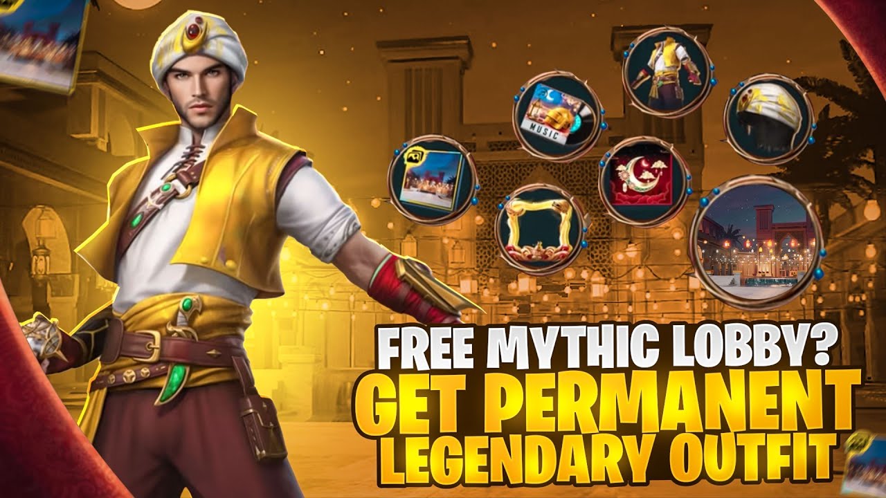 Get Free Mythic Lobby | Free Permanent Legendary Outfit | Easy Way To Get Mythic Lobby | Pubgm