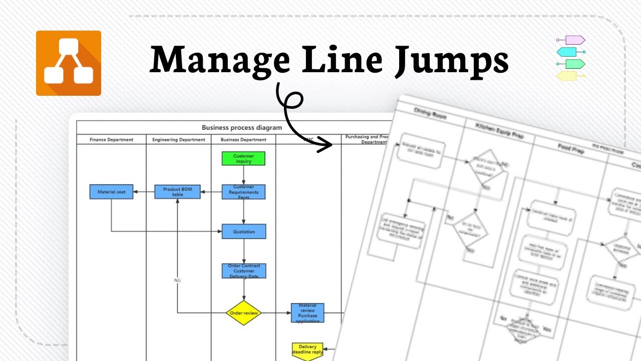 How to manage line jumps on layers in draw io diagrams for Confluence ...