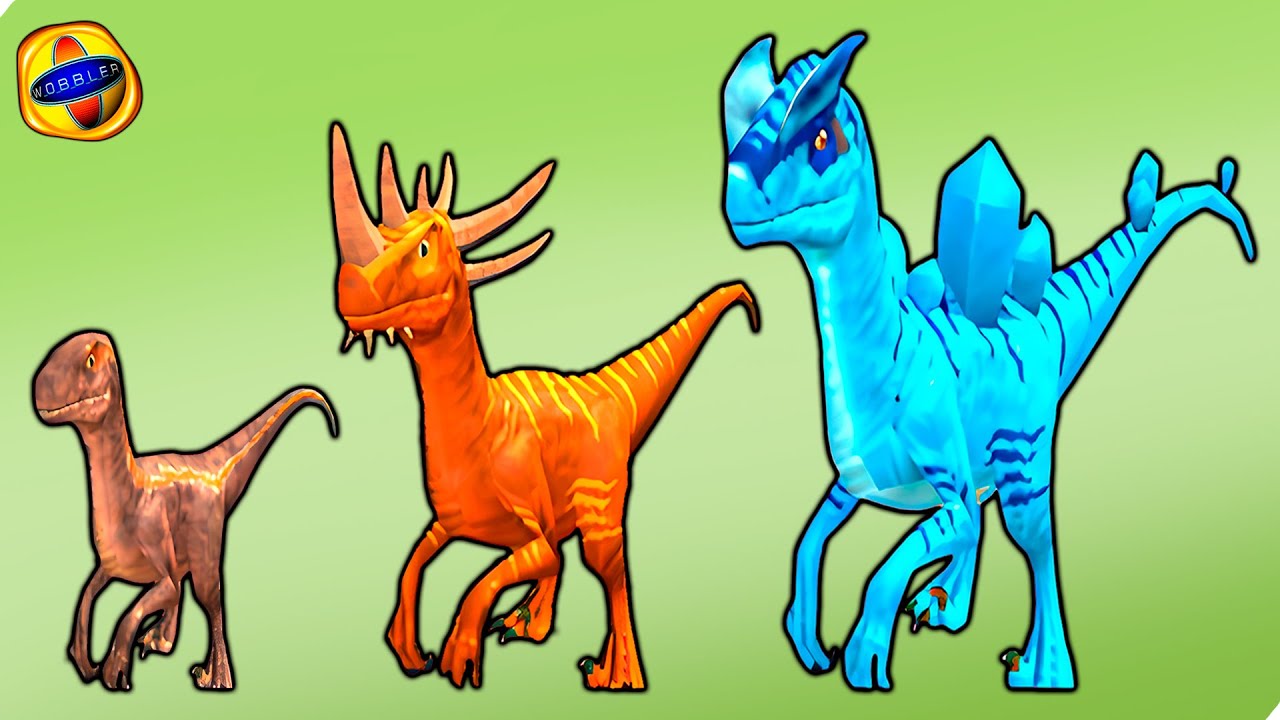 🌞СТАЯ ХИЩНЫХ ДИНОЗАВРОВ РАПТОРОВ!