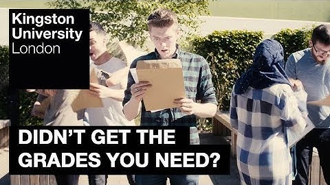 Kingston University - Don’t panic about Clearing