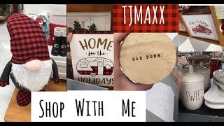 TJMaxx Shop With Me—Christmas Decor+New Rae Dunn