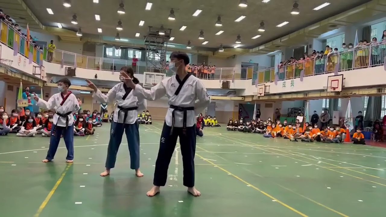 1101127體表會跆拳道表演