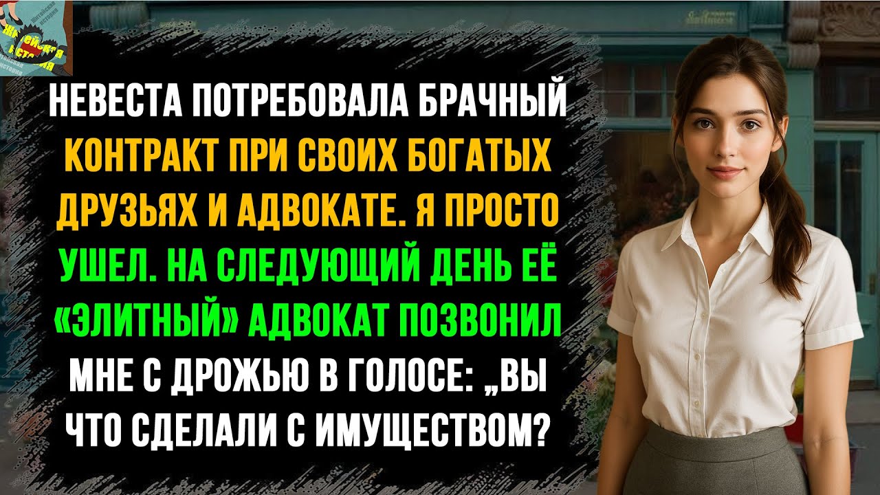 Жена потребовала брачный контракт, không зная, что я уже всё предусмотрел. Урок от главы юрфирмы.