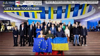 &quot;Ukrainians - unbreakable against TB&quot;: Andriy Klepikov in European Parliament for #WorldTBDay