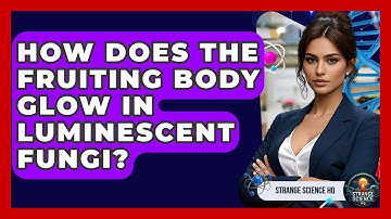 How Does The Fruiting Body Glow In Luminescent Fungi? - Strange Science HQ