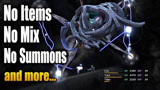 FFX Masters Challenge Mod - NINMNSNDGNTNGNFB Challenge Part 15 - Seymour Flux Ffrk U Seymour Flux Speed Clear Challenge Free Category
