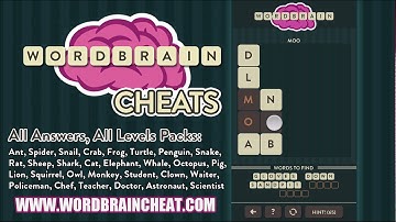 WordBrain Pig 7 Cheats | WordBrain Cheats | Pig 7 Answer