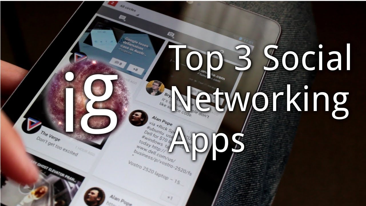 Top 3 Social Networking Apps | IGO 27 Nov