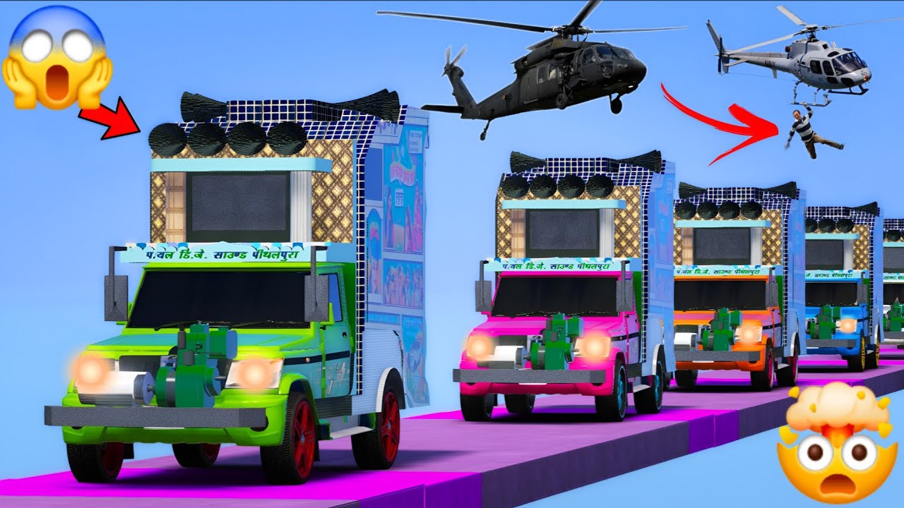 GTA 5 World's Highest😮 😱 दुनिया का सबसे ऊँचा !! IMPOSSIBLE SUPER MEGA RAMP 😱🤯 CHALLENGE !! INDIANDJ