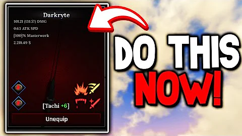 How To CRAFT THE BEST WEAPON RECIPE in THE FORGE! Roblox
