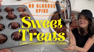 Healthy Halloween Cookies: Chocolate Nut Snacks for Kids & Adults - #ChefPachi no glucose spikes