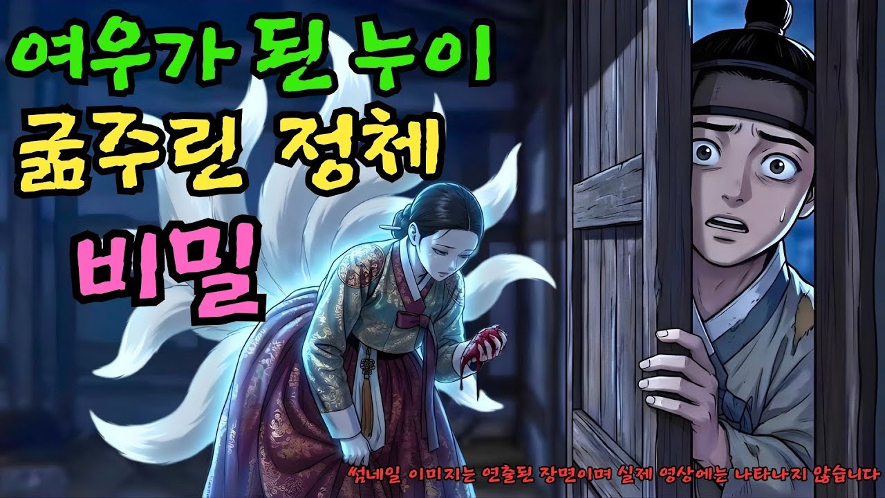 선녀 같은 여동생을 얻었지만 사람 간을 먹는 구미호의 끔찍한 반전.