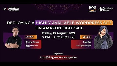 Deploying a Highly Available Wordpress Site on Amazon Lightsail