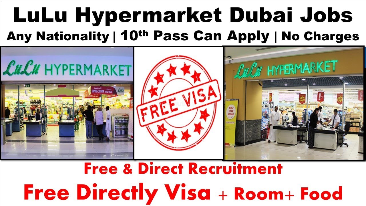 Lulu Supermarket Jobs In Dubai 2023 dubaijobs YouTube