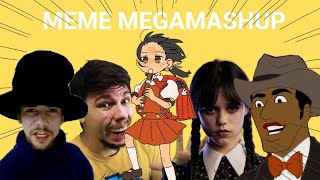 Video thumbnail of "EVERYONE'S POWERFUL WIND | Powerful Wind, Slicked-back Hair but it's a Meme Megamashup"