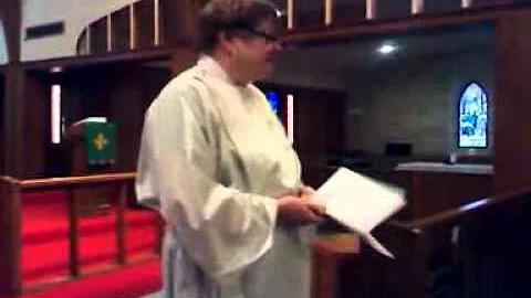 Minister NANETTE GRIFFIN first sermon @ Grace Luth...