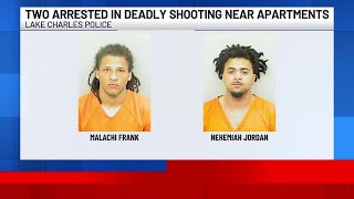Two arrested in deadly shooting outside Lake Charles apartment complex