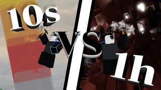 Celebrity Making a tower in 10 seconds vs 1 hour (EToH Tower Creator) Wealth