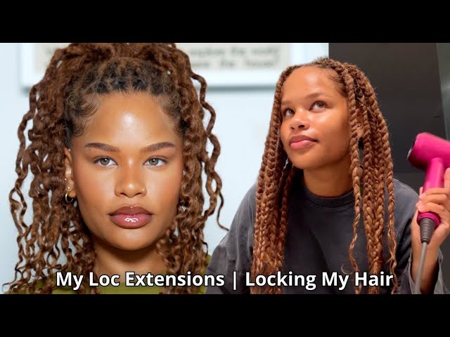 Salon Planted - Did someone ask for Loc Extensions adorned with