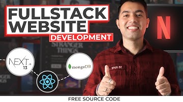 Complete Next.js 13.4 Tutorial in Hindi🔥FullStack Website using NextJS, React Server Comp. & MongoDB