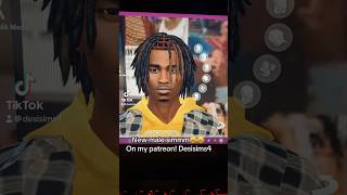 What y’all think?? #sims4 #simmer #blacksimmers #simms #male #hair #artandcraft