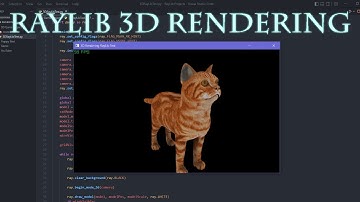 Raylib 3D rendering test   Python