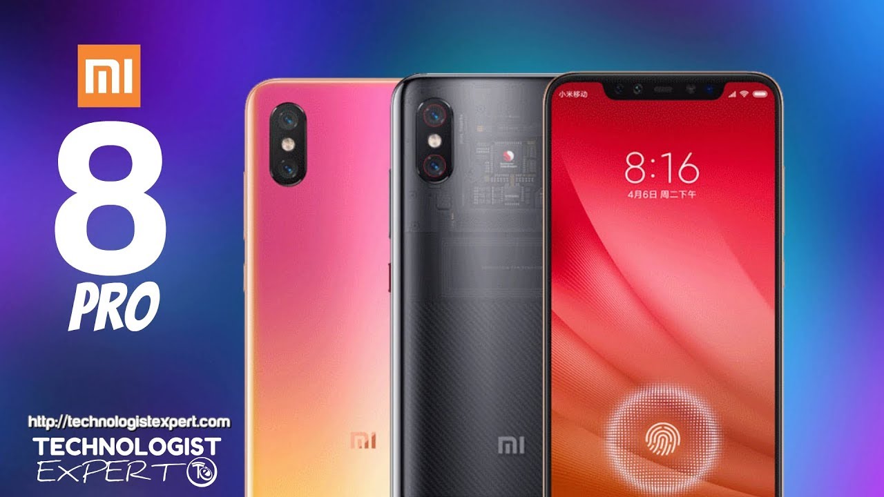 Xiaomi Mi 8 Pro (2018), Fingerprint Under Display, 12 MP Dual Rear Camera - Phone Specifications