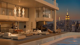 Soothing Piano Jazz Melodies for Relaxation - Luxurious Apartment Retreat & Warm Fireplace Ambience by Jazz Bedroom Music 1,321 views 7 days ago 11 hours, 59 minutes