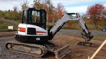 Tree Removal with my Bobcat E50