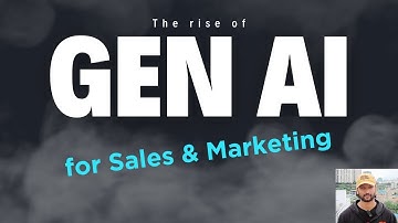 The Rise of Generative AI for Sales, Marketing & other Revenue Teams.