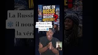 ❄️Un noir en Russie raconte l'hiver!!!! #afro #afrique #russie #russieafrique #diaspora #voyager