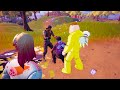 Trolling party royale players with the jackie skin